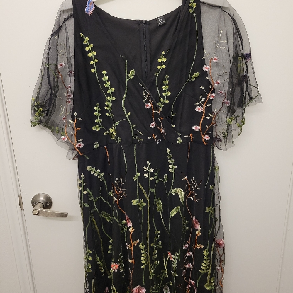 Shein floral dress